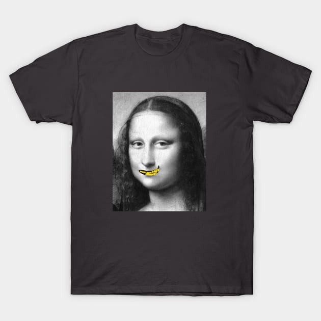 Mona lisa  underground T-Shirt by PopGraphics